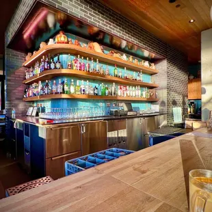 Coffee at the hotel bar