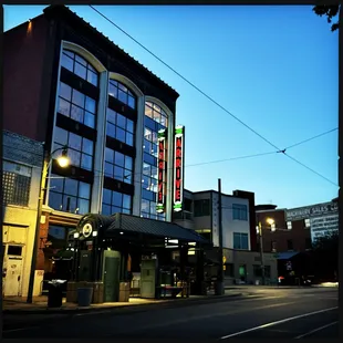 Hotel at night