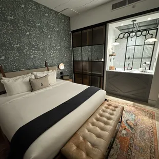 The room