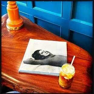Cold brew coffee in the lobby