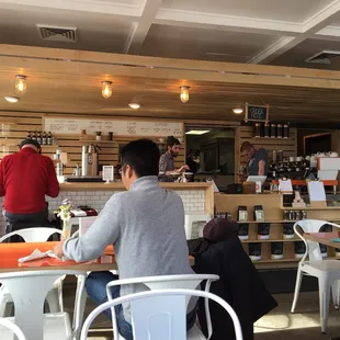 New coffee bar front