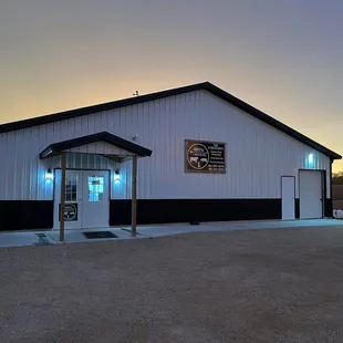 the outside of the building