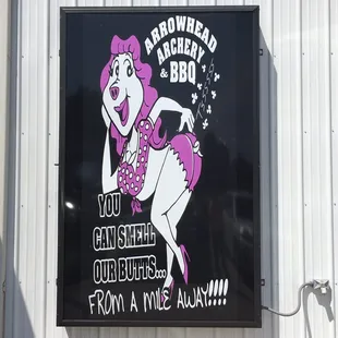 Their logo and one of their signs ~ lol