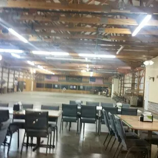 It's actually an indoor archery range too.