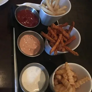 Trio of French Fries