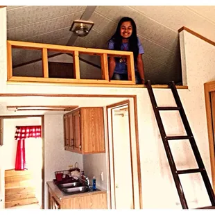 Loft above kitchen (Cottage 2)