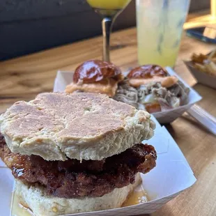 Biscuit bigger then your head Yum