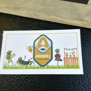 the logo of the restaurant