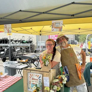 Steve, the chef and Emily the Boss