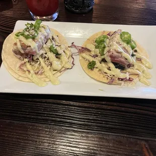 Ahi Tacos