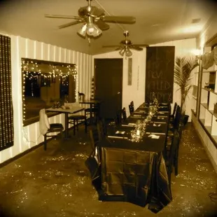 Parties, etc are welcome. This was a before Prom dinner.