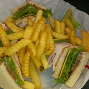 Come try our Triple Decker Club sandwich
