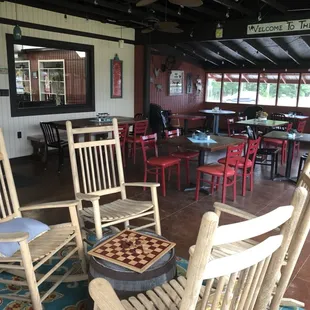 Patio available for dining, relaxing, or for your privately catered event!