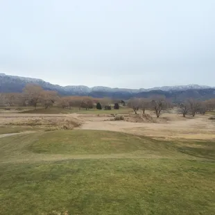 The tee box of the 8th hole on the Dam 9