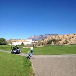 Beautiful mountains in the background!