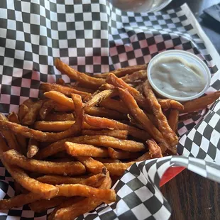 Order of sweet potato fries