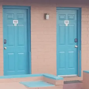 All our rooms are equipped with digital key pads for room access, no more worrying about misplaced keys.