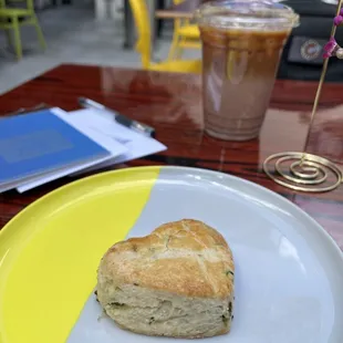 Jalapeño cheese scone