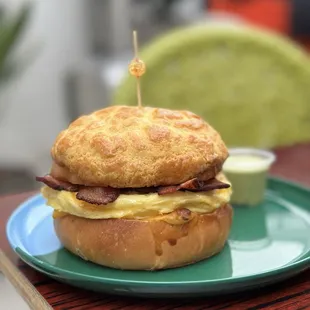 Bolo Breakfast Sandwich
