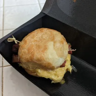 Pineapple Bun Sandwiches