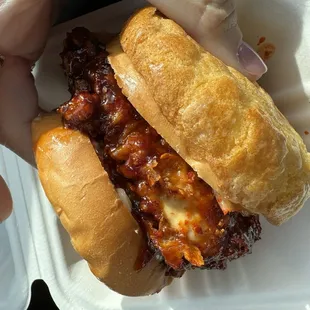 Korean Fried Chicken Sandwich