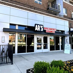Restaurant Exterior and a Portion of the Patio