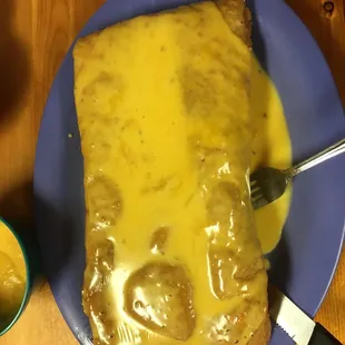 Chimichanga so big