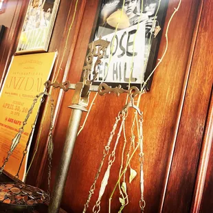 Scales of justice...take a penny, leave a penny?