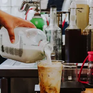 Ozark Mountain Creamery milk!