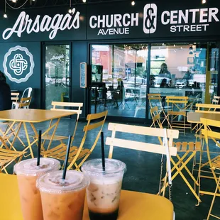 We love the patio at Arsaga&apos;s!