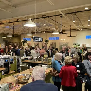 The food was great at this political  event.