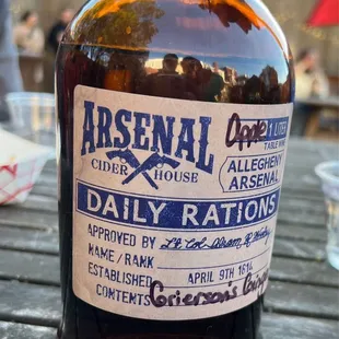 Grierson's Ginger cider