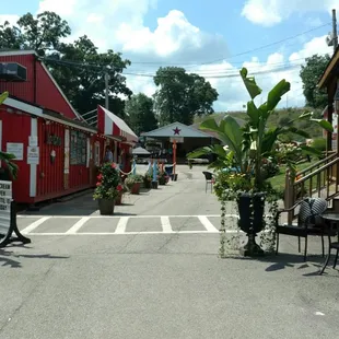 Looking toward Arsenal