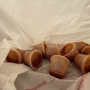 Amiga hooked me up with extra salsa