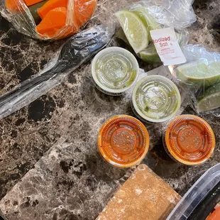 Spicy salsas