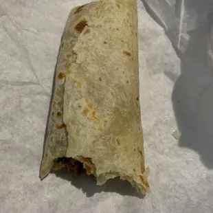 It's like those dollar gas station burritos