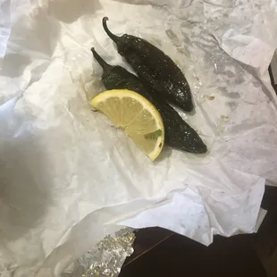 How the jalapenos come on the side