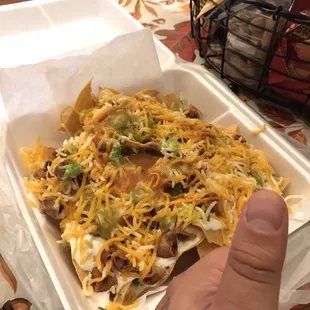 Tripas nachos