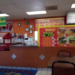 Small establishment inside of Valero; bomb though!!
