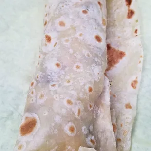 Asada breakfast burrito..