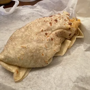 too damn salty chicken burrito