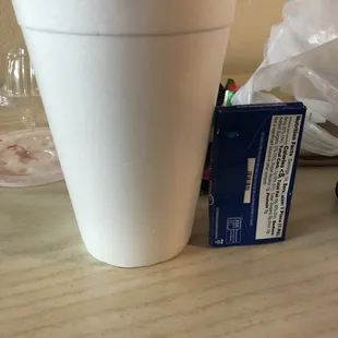 Huge large cup of Jamaica only $3.25!!