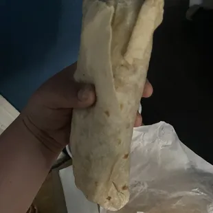 This thing was so huge! Had such amazing flavor!