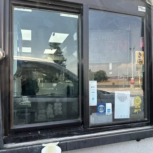 Drive thru window