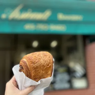 Chocolate croissant