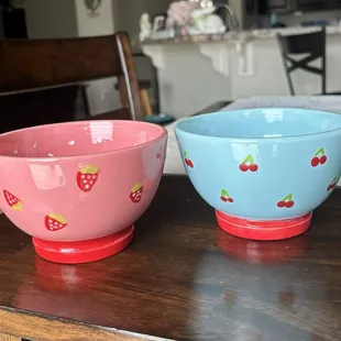 two bowls i made!