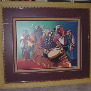 Large Serigraph, other high end large prints, oversize paintings, etc. We can handle your very large pieces.