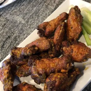 Asked for extra crispy still came out rubbery on the other half, don't get it. Not too bad of wings but nothing special.
