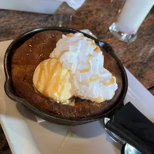 Warm sugar cookie skillet. SOOO GOOD