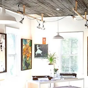 Our exhibition space is always evolving to feature a different artist or group of artists each month.